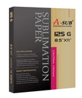 Box of Sublimation Paper 8.5x11 Inch 110 Sheets For Sublimation Printers And Inks Fast Dry With 98 Percent Transfer Rate White Or Light Poly