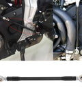 Aluminum Motorcycle Gear Shift Rod 180mm Shifter Lever Linkage Bar For Rearset Footpegs Upgrade shown on motorcycle