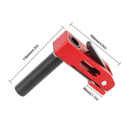 Hold Down Clamp 20mm Quick Release Horizontal Clamp With 3 Level Adjustable Tension Aluminum Alloy Bench Dog Clamp
