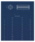 Engineering diagram showing dimensions for 65Mn Manganese Steel Elastic Cylindrical Slotted Pin Set M1.5 M2 M3 M4 M5 M6 With 12mm Diameter And 3mm To 100mm Lengths Split Spring Dowel Tension Pin Heavy Duty Vehicle And Industrial Grade Untreated Finish.