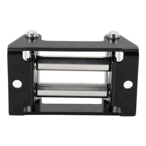 Universal Heavy Duty Winch Roller Fairlead Galvanized Steel Frame 110mm 4 Inch Hole Distance Built Tough For Off Road Winch Mounts