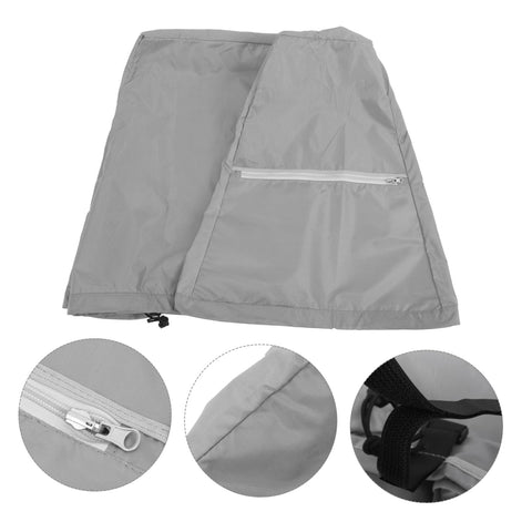 Heavy Duty Water Table Cover For Sand And Water Tables Weatherproof Dust Prevention For Garden Backyard And Patio Keeps Play Area Dry And Protected From Wind Easy On Easy Off Kid Friendly with zipper detail