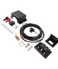 12V Electric Tarp Motor Switch Kit For Trucks With Solenoid, Rocker Switch, Bracket, Circuit Breaker, Wire Harness, Fasteners