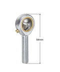 5/16 Inch Male Rod End Bearing Set With Jam Nut 2 Pack Left And Right Hand Thread 5/16-24 For Smooth Motion In Mechanical Linkages And Steering Arms Constructed From 45 Steel For Rugged Durable Performance, 54mm