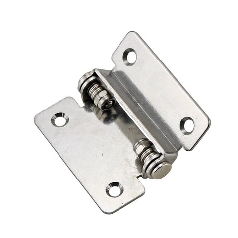 Cabinet hinge with springs, free-stop, 180-degree fold, 304 stainless steel