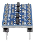 Five Pack Four Channel I2C Level Converter Module Bi Directional Logic Level Shifter 5V To 3V3 For Arduino Raspberry Pi ESP8266 ESP32 Makers And Hobbyists Presoldered Compact Adapter Board