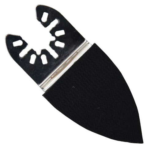52 Piece Finger Oscillating Multi Tool Sanding Pads Kit With Two Finger Pads And Fifty Sandpaper Sheets Aluminum Oxide Hook