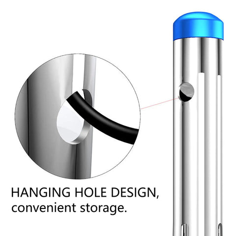 Heavy Duty Press Fit Bottom Bracket Cup Removal Tool For 22 To 24mm Bearings showing hanging hole design for storage