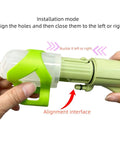 Green Vacuum Hose Self Cleaning Tool Attachment For Bissell Little Green Machine Replacement Part 1613828 Compatible With 1400B 4075 3194 3353 2458 3588F 1986 1425 1400W 1400A 1400B 1400D 1400E 1400G 1400H 1400J 1400L installed by hand