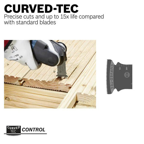 5 Piece Starlock Oscillating Multi Tool Blade Set For Metal Wood And General Materials with plunge blade on wood