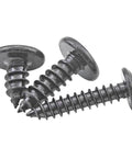 Close-up of 20 Pieces Self Tapping Screws Set Flat Head Hex Socket Cap Screws M6x40mm For Furniture Making And Woodworking Projects Durable Carbon Steel Hardware Built To Last With High Hardness And Strong Load Bearing For Heavy Duty Applications.