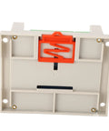 Back view of Programmable Logic Controller 8 Input 7 Output Industrial Control Board 12 To 24V with mounting details.