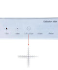 Pro Grade 0.01mm Dot Crosshair Microscope Slide With Multifunction Plate Reticle For Precise Calibration Stage Micrometer Ruler In Optical Glass 75mm X 25mm X 1.1mm Featuring Four Calibration Dots, glass calibration slide with crosshair and micrometer scale
