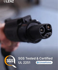 J1772 To NACS EV Charger Adapter For Tesla And NACS Vehicles with SGS Tested & Certified UL 2251 markings
