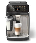 Lock In That Killer Morning Vibe With This Fully Automatic Espresso Machine brewing iced latte with LatteGo system.