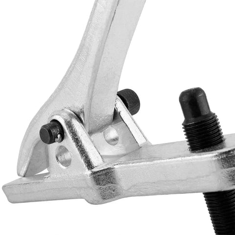 Close-up of Universal Ball Joint Separator And Adjustable Ball Joint Puller for Cars, Trucks, and SUVs, Heavy Duty Removal Tool