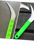 Two Piece Manual Weeding Sickle Tool Set For Quick Garden Clearing And Harvesting Portable Multi Functional Garden Tool for Home Gardens.