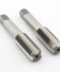 M18x1.5 Tap Set Right Hand Thread Tapping Tool For Metal, High Speed Steel HSS Thread Milling Taps, M18 Metric Thread Repair And Recut, Includes Taper And Plug Tap, Durable Precision Machining, 2 Pack