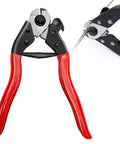 7.6 Inch Steel Wire Cutter One Hand Operation Cuts All Wires Up To 5/32 Inch Including Steel Cable Aircraft Cable Wire Rope