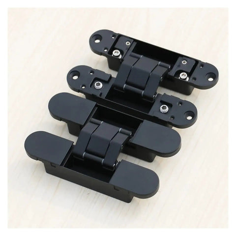 Recessed Concealed Door Hinges For Doors Durable Hidden Hardware For Smooth Quiet Operation Easy Install One Color Finish Low Profile Design