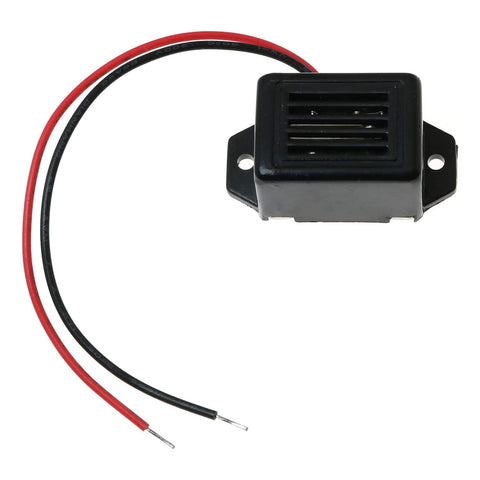 Mini Magnetic Buzzer 2 Pack 1.5V 400Hz With Lead Wires Compact 23x17x15mm Electronic Speaker For Morse Code Projects From Quiet Beeps To Loud Alerts DC 1.5V Operation 70 dB Sound Mechanical Drive, black