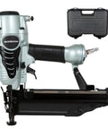 Finish Nailer With Air Duster For Molding And Cabinetry, Lightweight 3.7 Lb 16 Gauge Pneumatic Nail Gun, NT65M2S, black case