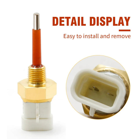 Low Coolant Level Sensor Replacement For Freightliner 1999 To 2015 With Detroit Diesel Series 60 Engines 2 Pin Connector 904-7252