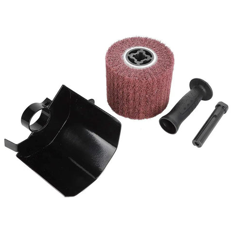 Angle Grinder Polishing Wheel Kit With Interchangeable Buffing Pads And Handle For Metal Jewelry And Nonmetallic Surfaces Polish