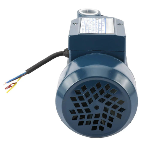 Heavy Duty Half Horsepower Electric Centrifugal Water Pump For Pools And Ponds, 370 Watt, 110 Volt, 60 Hz, rear view