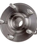 Top view of Beefed-Up Front Wheel Hub And Bearing Assembly Compatible With 2007-2014 Hyundai Santa Fe, 2007-2012 Veracruz, And 2011-2015 Kia Sorento
