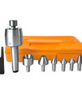 Mt3 Medium Duty Live Center Set 3MT Morse Taper Revolving Center With High Carbon Steel Construction interchangeable tips and case
