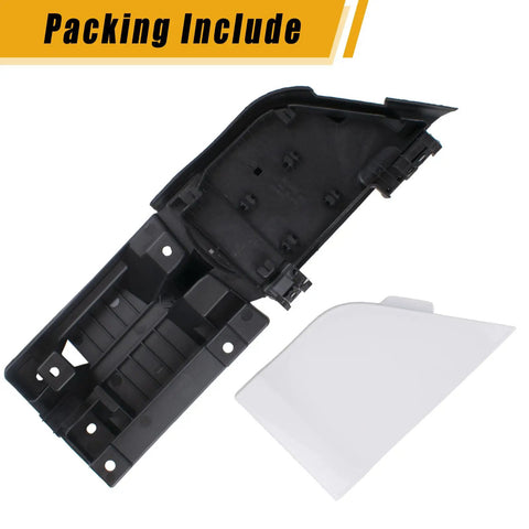 Ford Transit Fuel Filler Door Assembly With White Cover For 2015 To 2023 Transit 150 250 350 350HD Gas Door Cap Replacement CK4Z-5427936-A