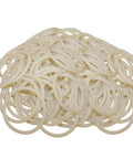 Badass Urethane O Rings Pack Of 100 for Heavy Duty Industrial Hydraulics in a pile, 7.25in ID, 0.25in thick.
