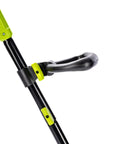 Handle detail of 20V Cordless Garden Tiller Cultivator With 7.5 Inch Tilling Head, 2Ah Battery And Fast Charger Included, Green