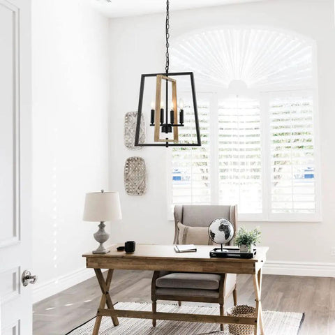 Black Hanging Lights Pendant Ceiling Fixtures For Kitchen Island And Living Room Modern Industrial Style Easy Install