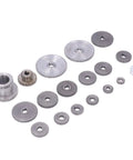 Boss Grade Mini Lathe Gear Set For CJ0618, Metal Replacement Gears Kit In Multiple Sizes, Rustproof HT250 Gray Iron displayed
