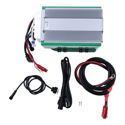 Kickstart Your Setup With This Heavy Duty 48V 30A Battery Charger Auto Cut Off X Led Display Replaces 128375GT 128375 For Genie Scissor Lifts And Booms