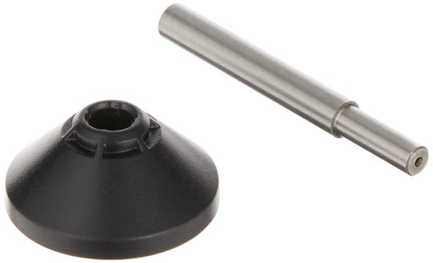 Centering Cone For Fixed Base Compact Router DNP617 Pro Grade Precision Router Accessory For Accurate Pocket Cuts And Smooth Edge Routing Durable Silver Finish Ideal For Fine Woodworking