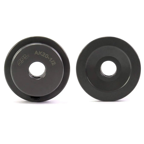 Beefy Cast Iron V Belt Sheave With 2.05 Inch OD And One Half Inch Bore For V Belt Drives Fits 3L 4L A AX Belts Durable Anti Corrosion Pulley Great For Hobbyists And Workshop Upgrades