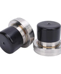 Boat Trailer Bearing Protectors With Covers Stainless Steel Wheel Center Grease Cap 2.717 Inch Diameter