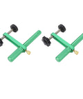 Two Pack 20mm Aluminum Bench Dog Woodworking Clamps For Handcrafts One Handed Operation Lightweight Durable Quick Hole Clamp Multifunctional Clamp