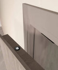 Interior Door Ball Catch Kit With Drive In Design And Adjustable Tension Concealed Dual Bearing Ball Catch System installed