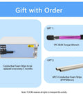 Compact RF Shield Box With EMI Filter 0.8-6GHz and free gifts of SMA Torque Wrench and Conductive Foam Strips included