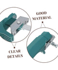 Close-up of Heavy Duty Commercial Drying Oven Handle With Ergonomic Grip For Industrial Baking And Cooking Equipment showing good material quality.