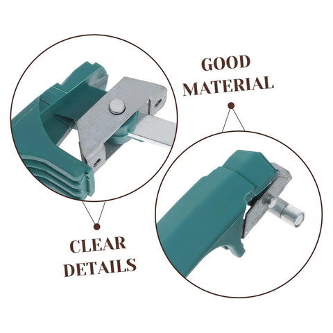 Close-up of Heavy Duty Commercial Drying Oven Handle With Ergonomic Grip For Industrial Baking And Cooking Equipment showing good material quality.