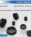 Eight Size Nylon Hole Plugs Set With 135 Pieces In Plastic Box for Round Holes Material Information
