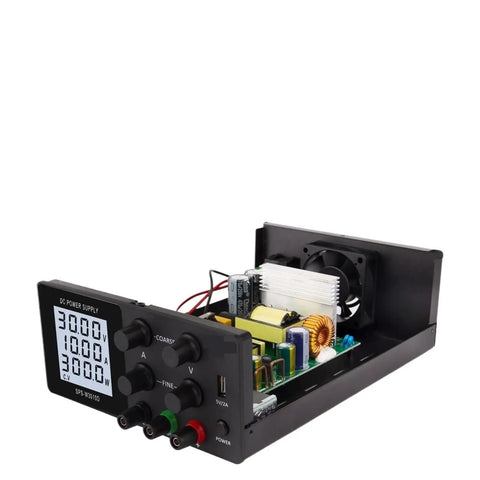 Beefy Adjustable Lab Power Supply 30V 10A With Built In Fan And Low Ripple Safe Overvoltage Overcurrent Protection Compact 220V AC Unit