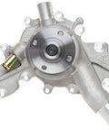 Premium Engine Water Pump Direct Fit Replacement 43279, aluminum housing with impeller for high flow cooling system.