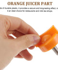 Heavy Duty Metal Juicer Component Compression Screws Secure Fastener Kit For XC2000E Juicer Replacement Parts And Easy Assembly For Home Kitchen Projects And Quick Repairs orange plastic juicer part with metal screw