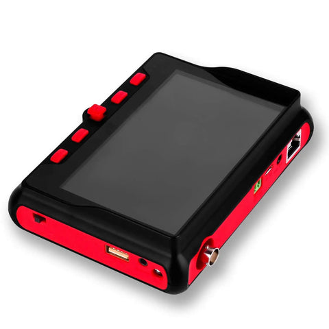 4 In 1 Portable CCTV Tester With 4.3 Inch HD LCD Display, 8MP AHD TVI CVI CVBS Analog Camera Tester, PTZ Control, UTC OSD, Coax Cable Test